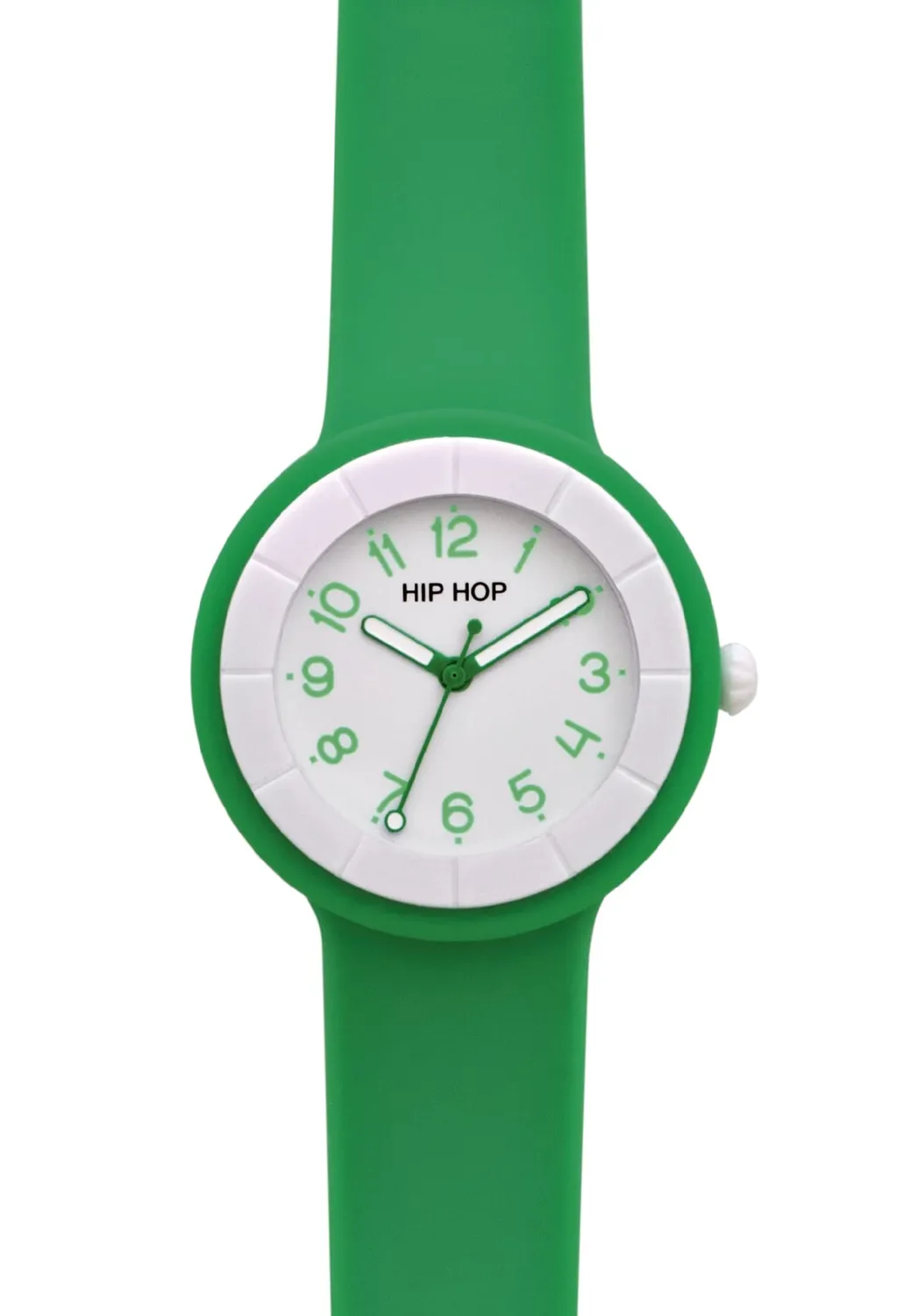 Hip Hop Hero.Dot Green Planet orologio donna verde 34 mm
