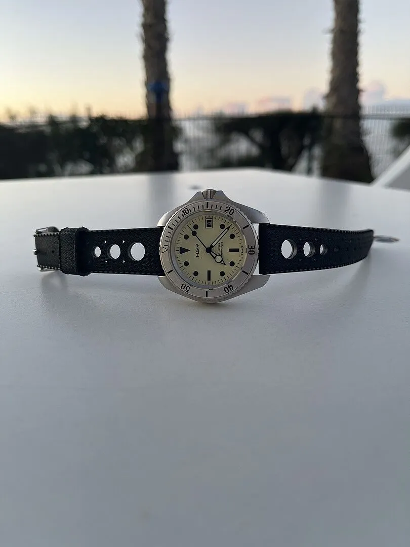 H.G.P. Night Diver ND2A orologio automatico PVD nero 200M