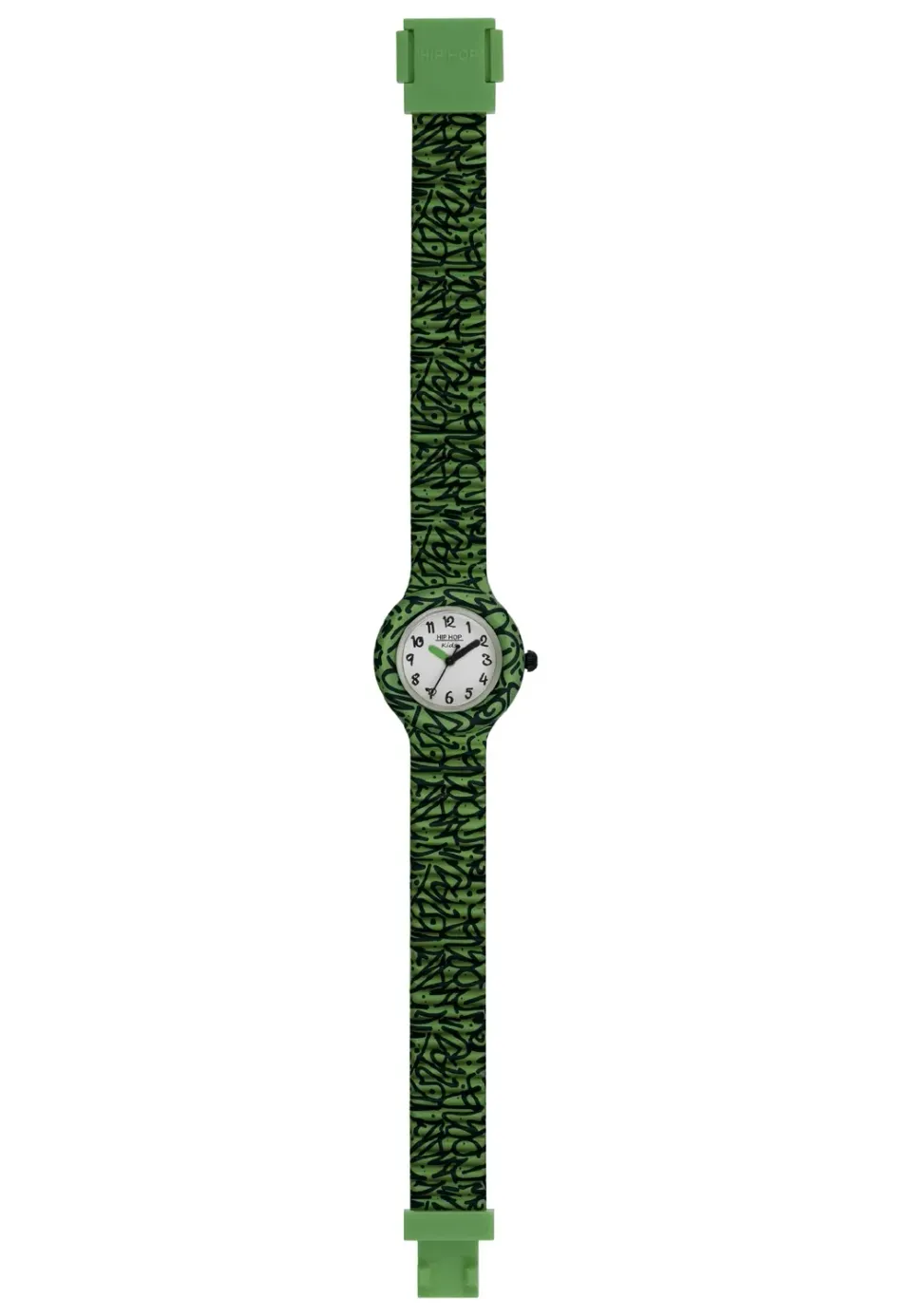 Hip Hop Kids Fun orologio bambina silicone verde tie dye