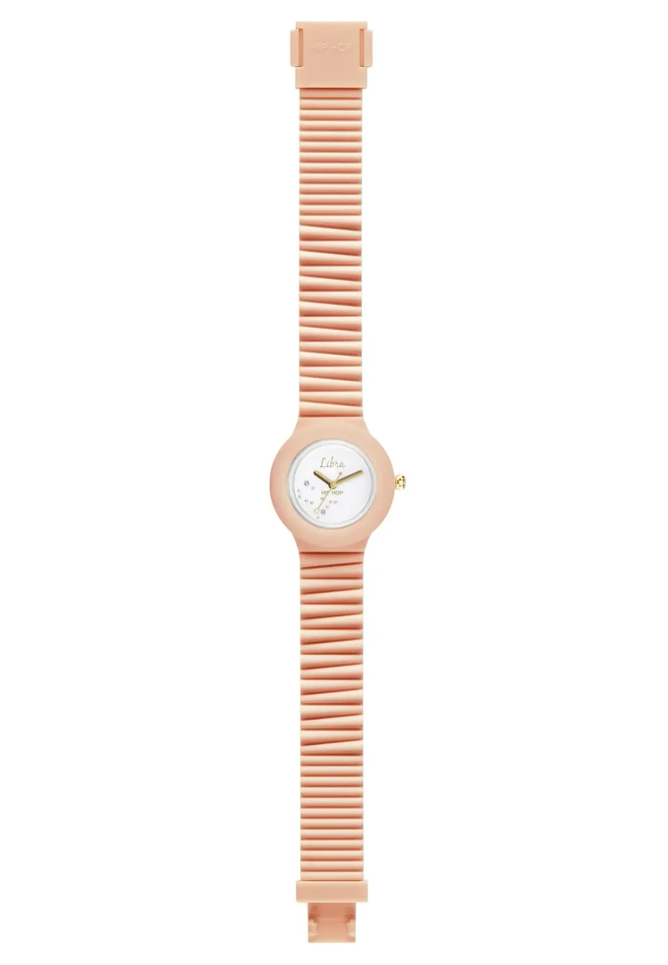 Hip Hop Starlights Bilancia orologio donna rosa polvere cristalli