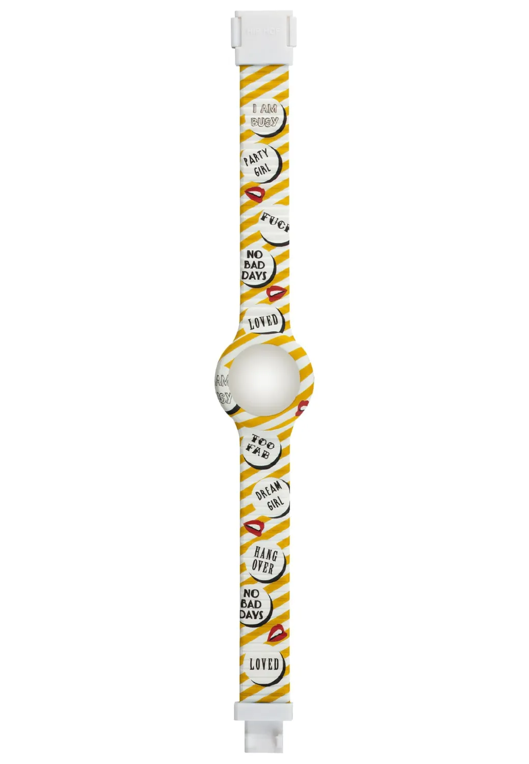Hip Hop Hero 32 HBU0895 orologio donna silicone giallo