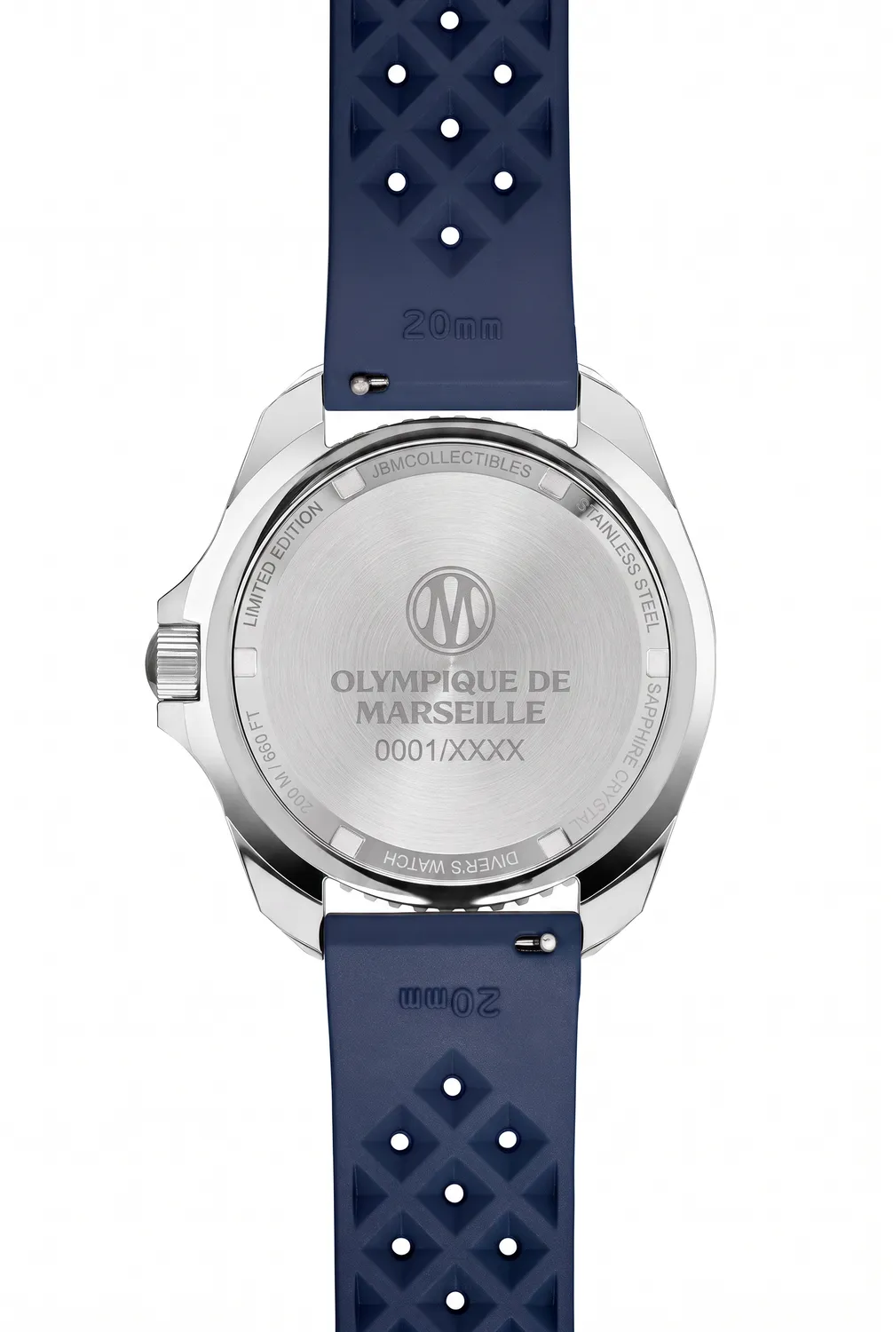 Jacques Bianchi OM200 orologio da polso blu ufficiale OM
