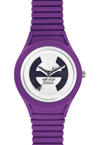 Hip Hop Solare Lady Violet orologio donna viola 34 mm