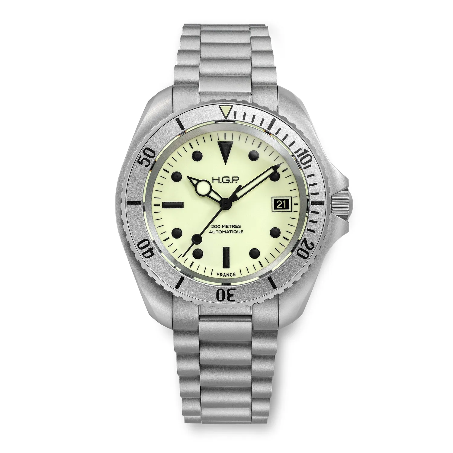 H.G.P. Night Diver ND2A orologio automatico acciaio 200M