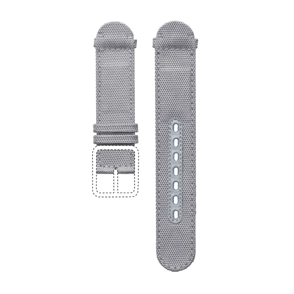 Ressence TYPE 3 cinturino tessuto grigio intrecciato