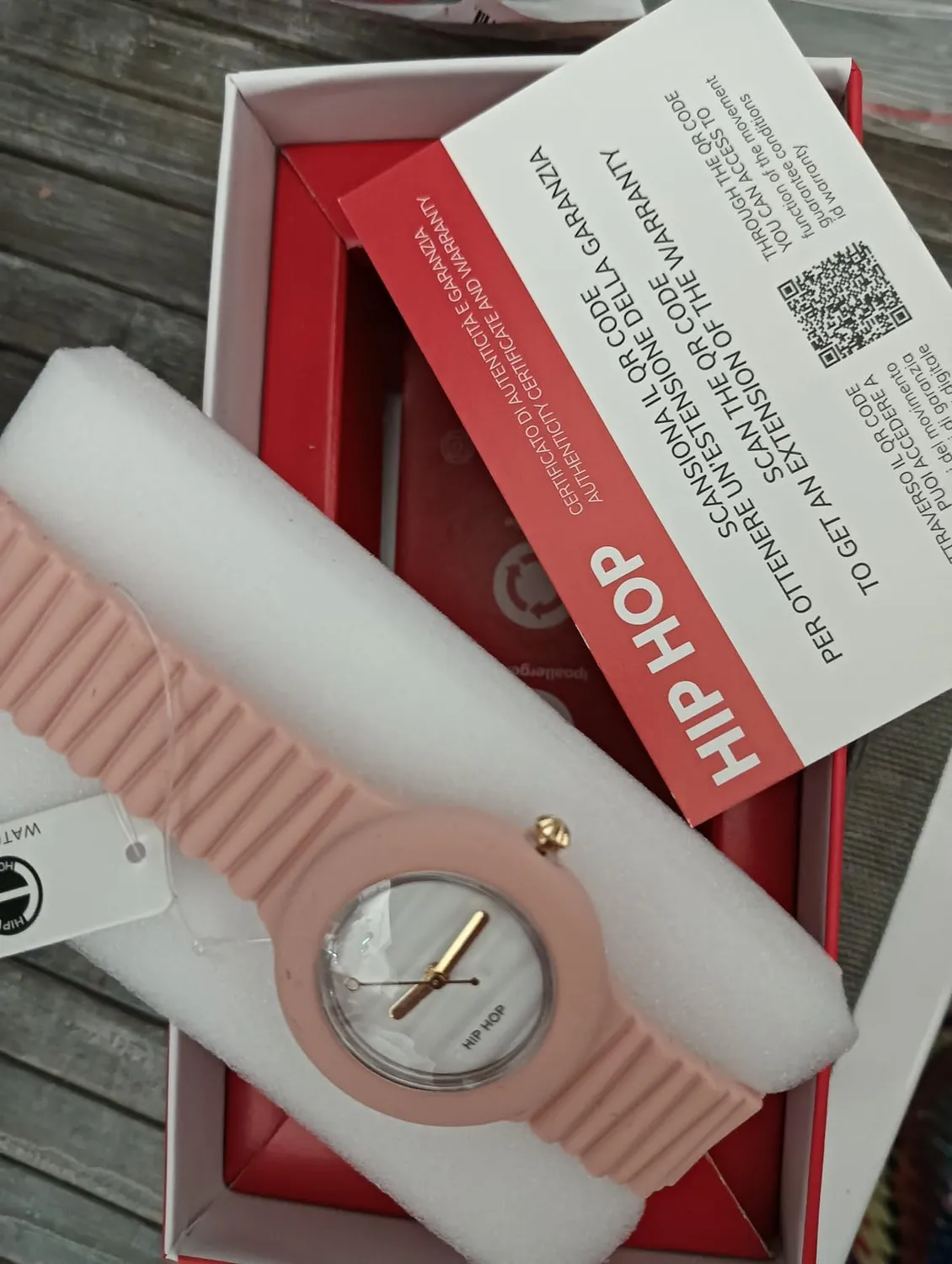 Hip Hop Sensoriality orologio donna silicone arancione 32 mm