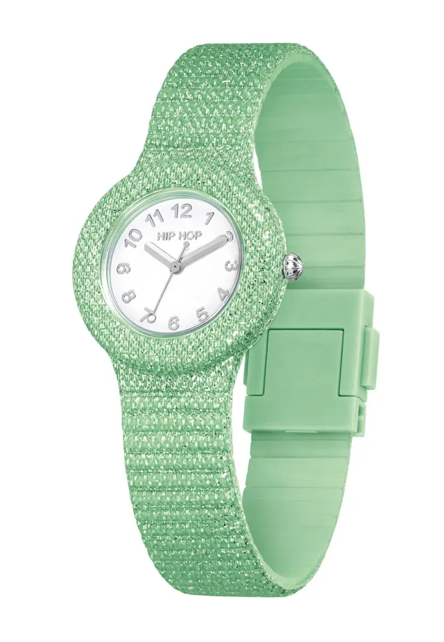 Hip Hop Shimmer Crush orologio donna lurex 32 mm