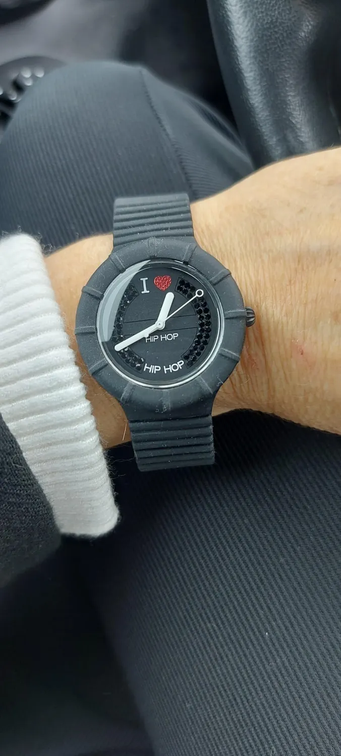 Hip Hop Hero 32 orologio donna silicone 35 mm impermeabile