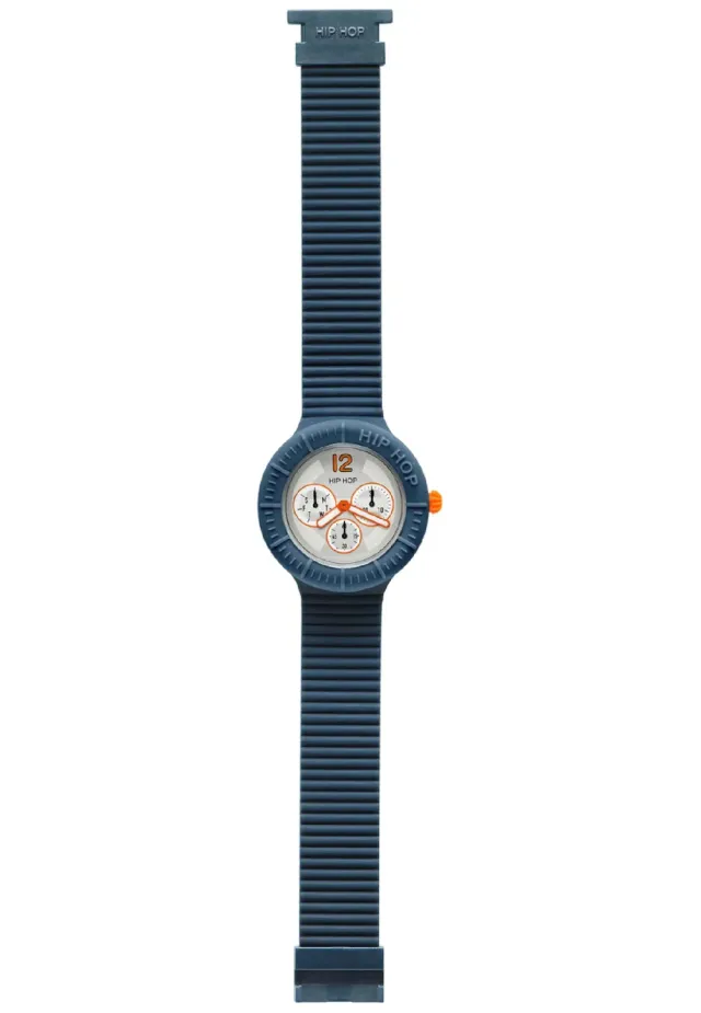 Hip Hop X Man orologio uomo silicone 42 mm cinturino tagliabile