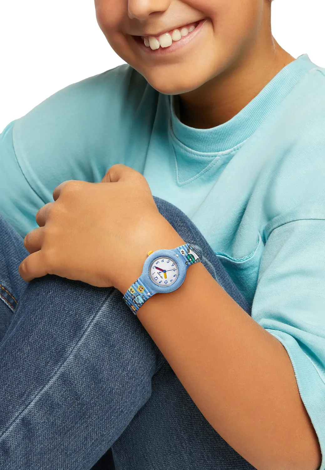 Hip Hop Kids Fun Aliens orologio bambino 28mm silicone