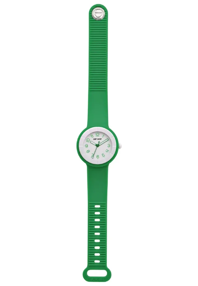 Hip Hop Hero.Dot Green Planet orologio donna verde 34 mm