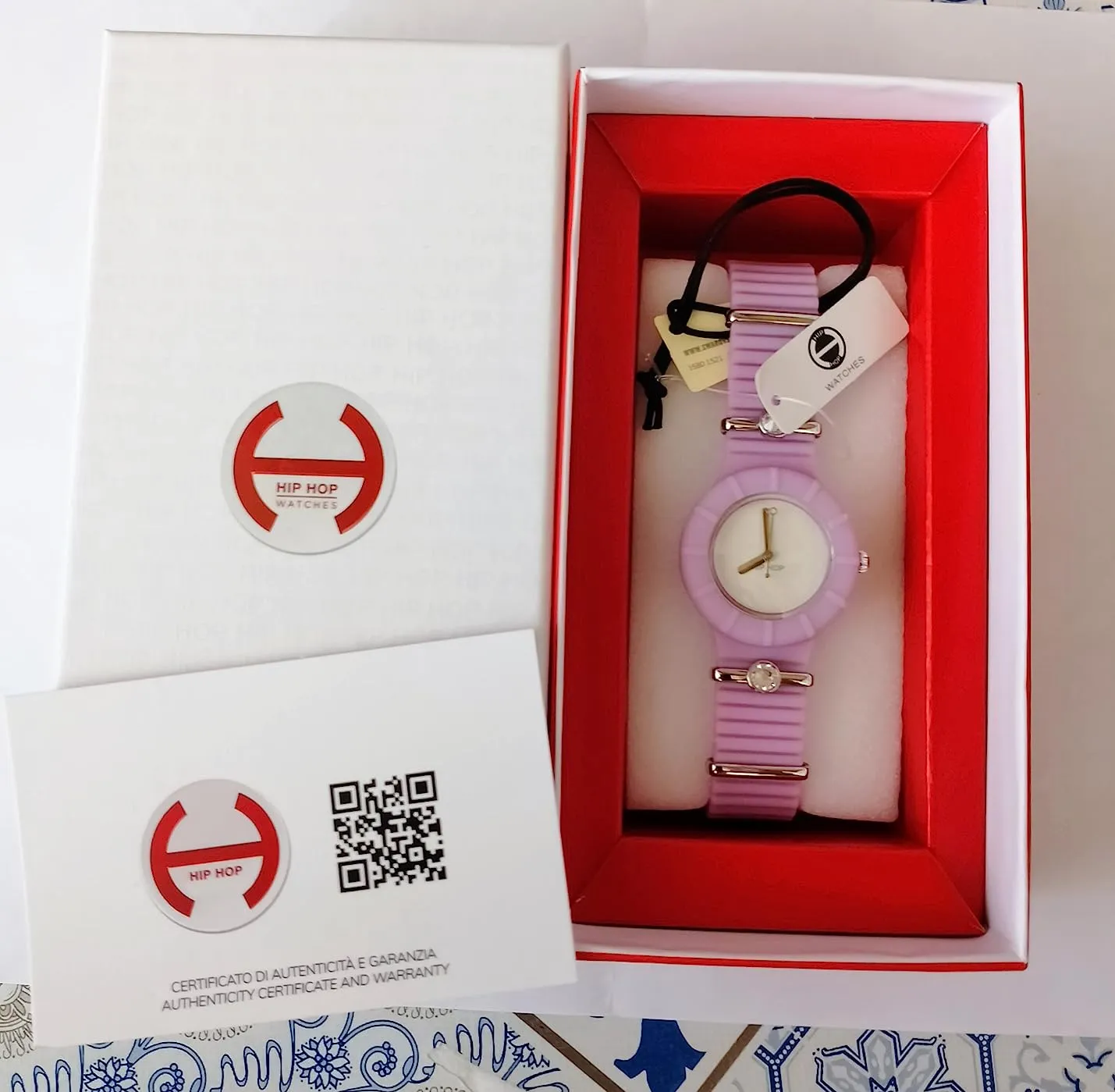 Hip Hop Hero 32 orologio donna bracciale silicone 32 mm