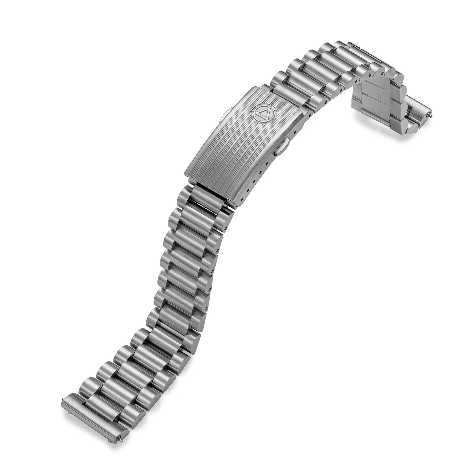H.G.P. NSA 664 bracciale acciaio 20-16 mm deployante