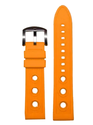 Ritmo Mundo 9221R cinturino gomma arancione 23mm