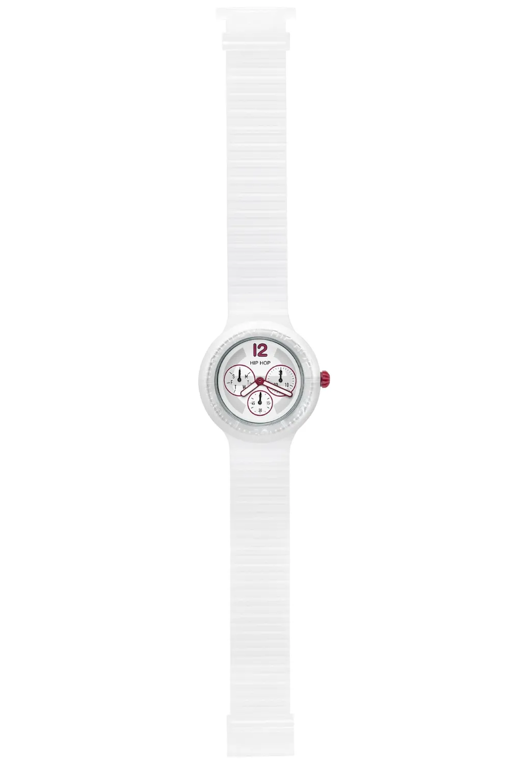Hip Hop X Man HWU0175 orologio uomo bianco blu silicone