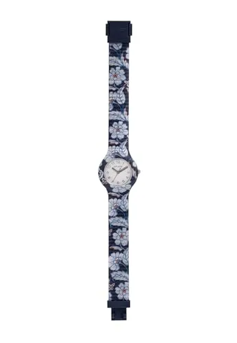 Hip Hop Winter Blossom orologio donna silicone fiori