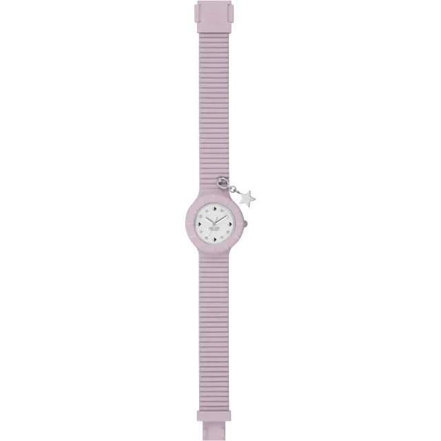 Hip Hop Piecing orologio donna bianco charm acciaio