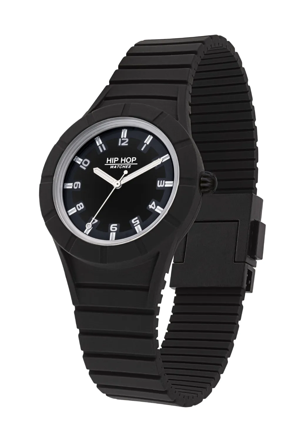 Hip Hop X Man 3.0 EXT orologio uomo nero silicone 42mm