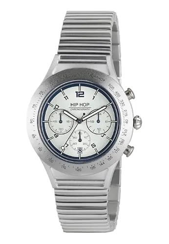 Hip Hop X Man HWU0730 orologio uomo alluminio bianco 42 mm