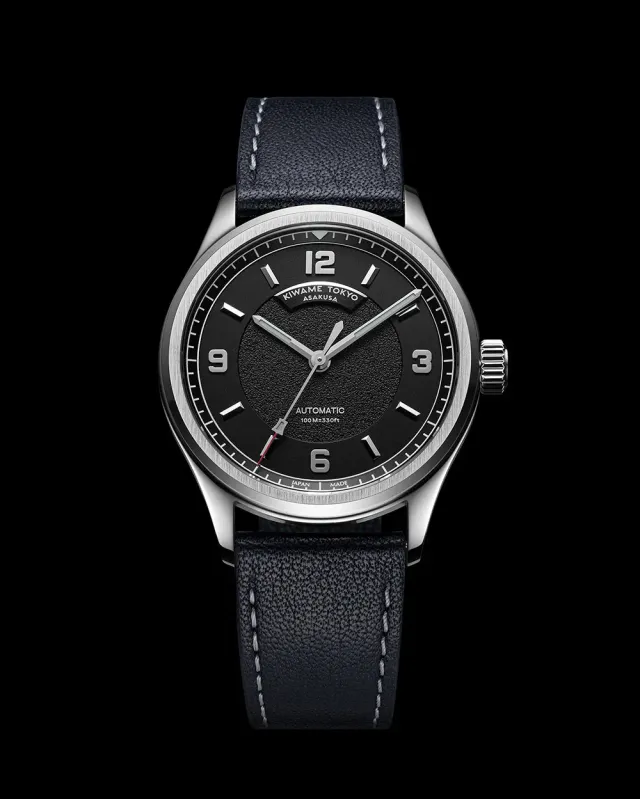 Kiwame Tokyo Iwao Sumi orologio da polso nero