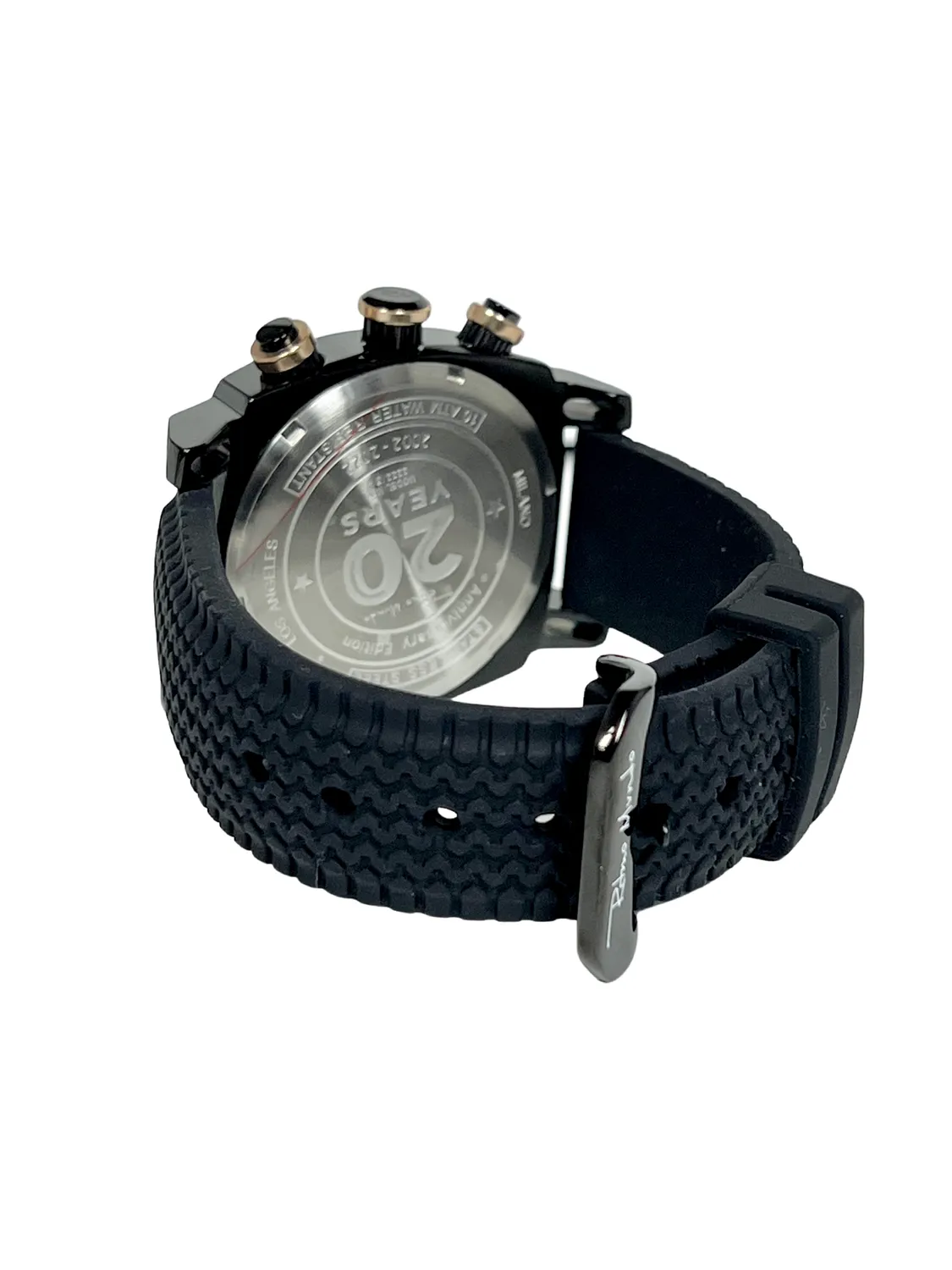 Ritmo Mundo Racer 20th Anniversary Bold Black Rose Gold orologio cronografo