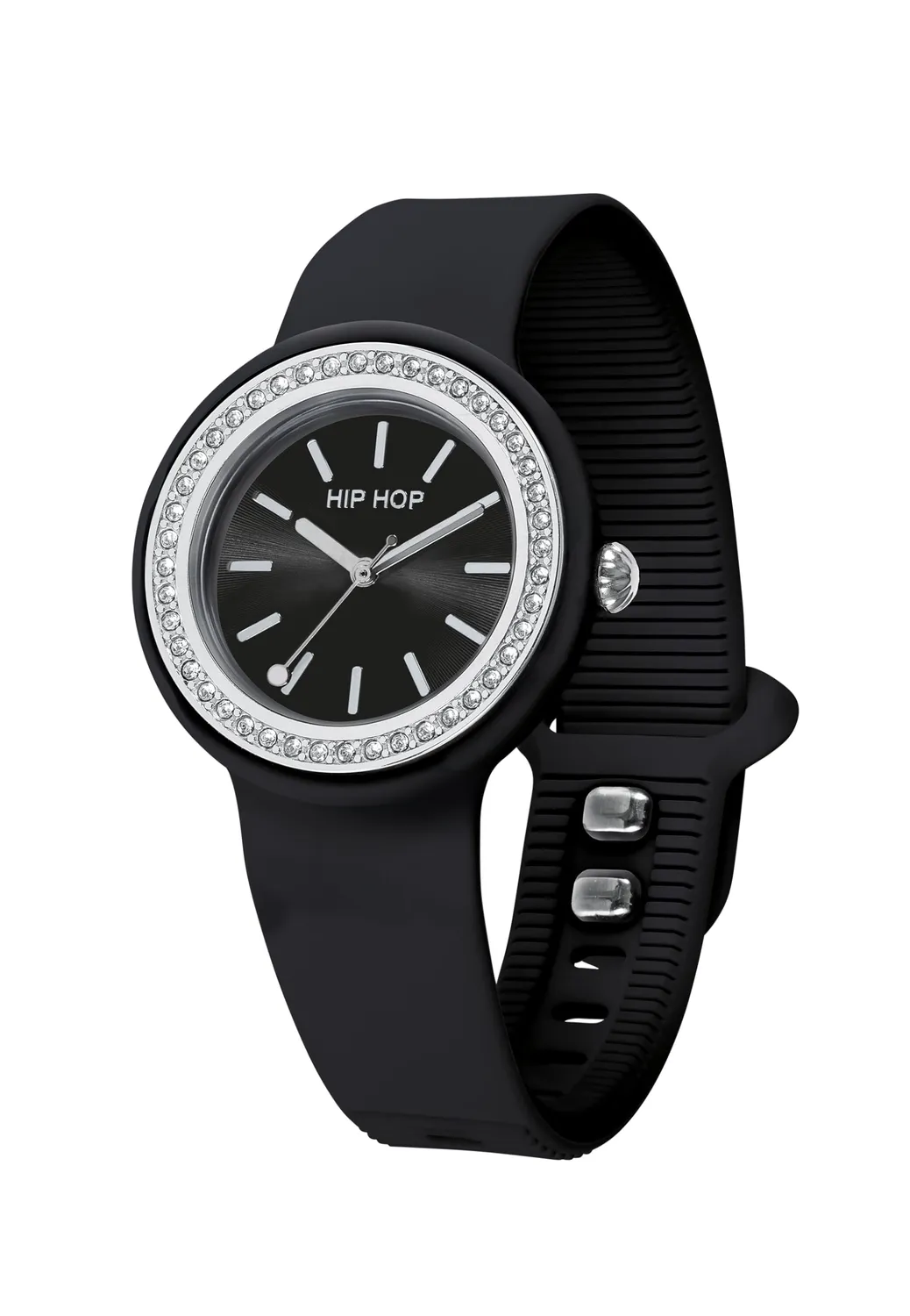Hip Hop Hero.Dot Bezel orologio donna giallo 34 mm