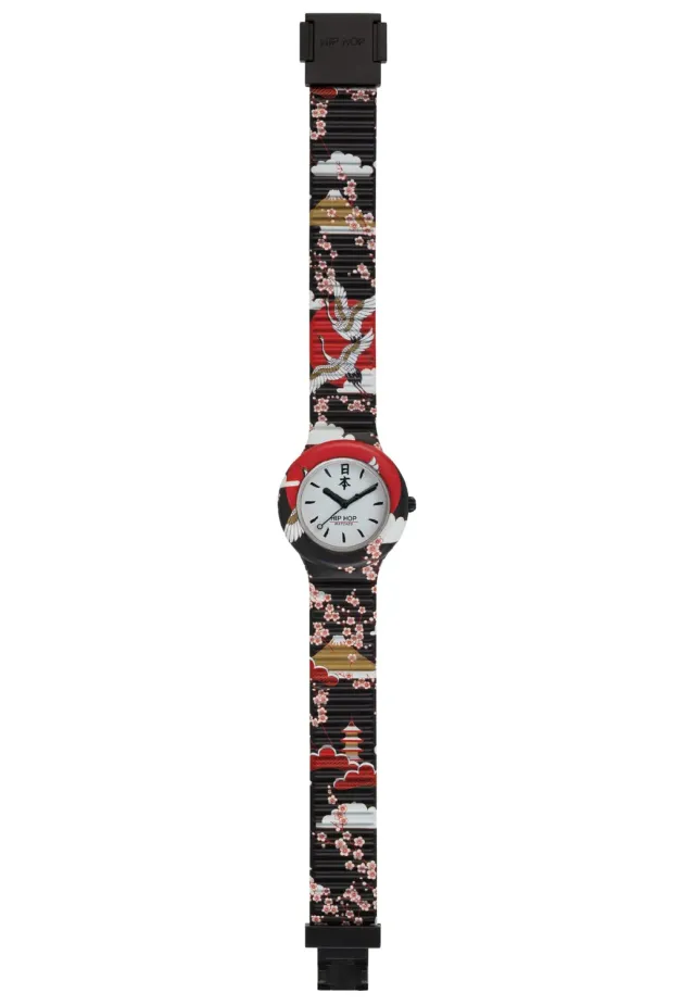 Hip Hop I Love Japan Omamori orologio donna silicone