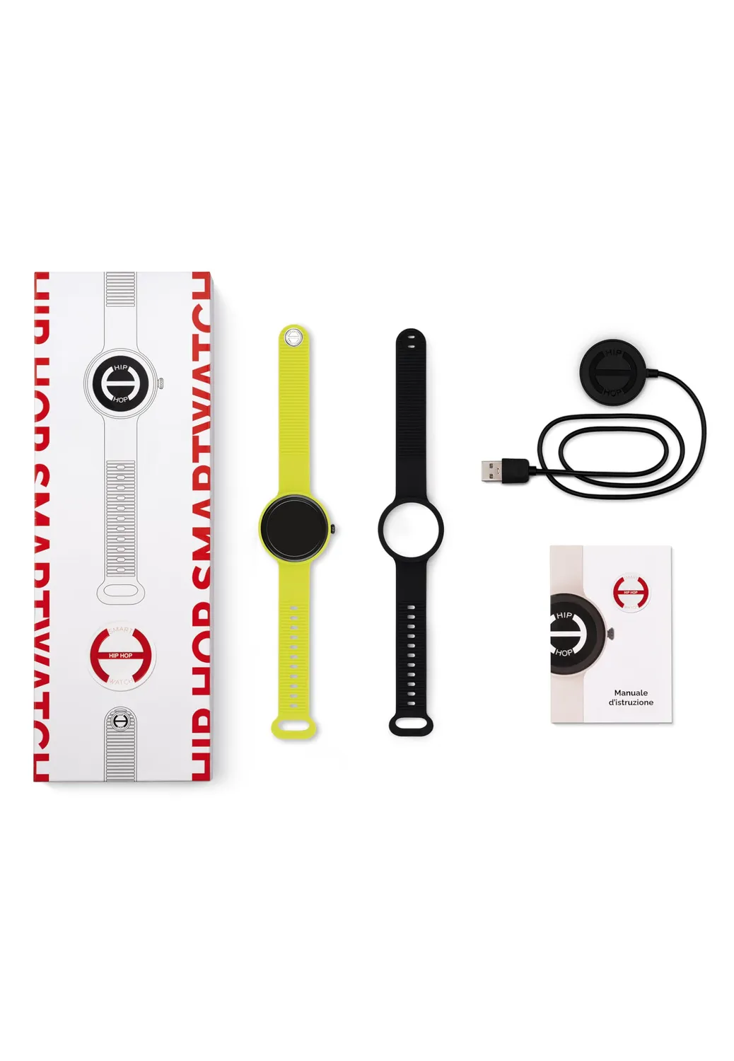 Hip Hop Hero.Next HWU1195 smartwatch giallo silicone