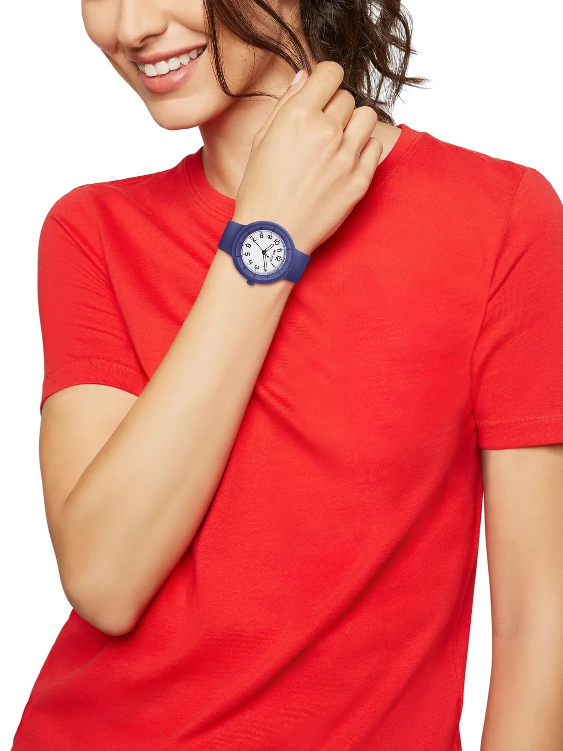 Hip Hop Hero.Dot Ocean Blue orologio donna blu