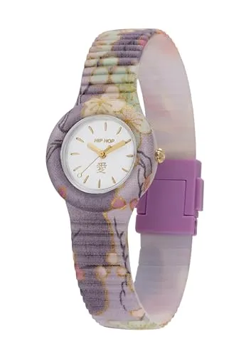 Hip Hop Straps Hero orologio donna tessuto lilla 32 mm