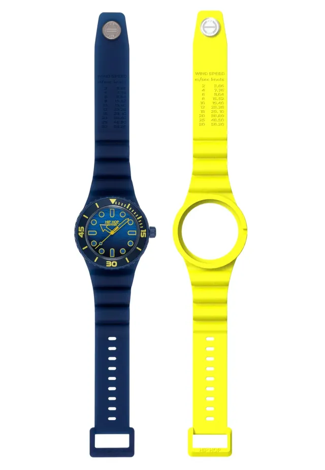 Hip Hop Master orologio uomo 41 mm 2 cinturini silicone
