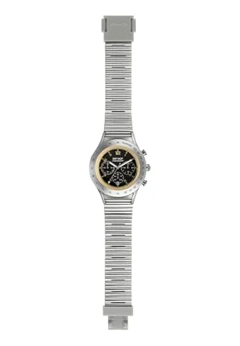 Hip Hop X Man HWU0731 orologio uomo alluminio crono beige