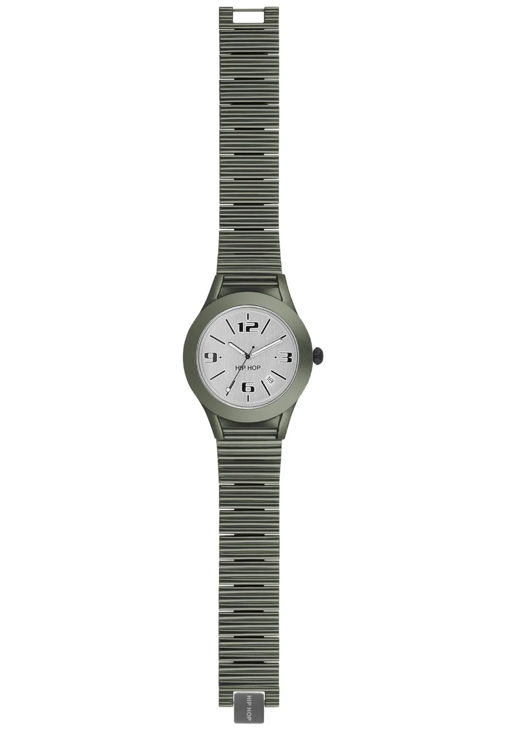 Hip Hop X Man orologio uomo alluminio 42 mm grigio
