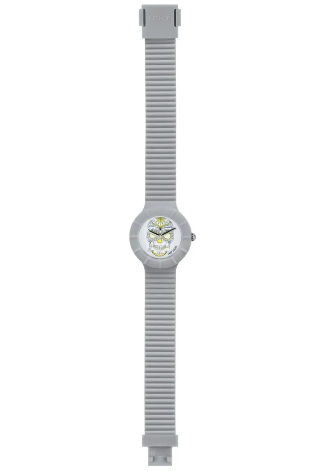 Hip Hop Hero 32 HWU0471 orologio donna silicone grigio skull