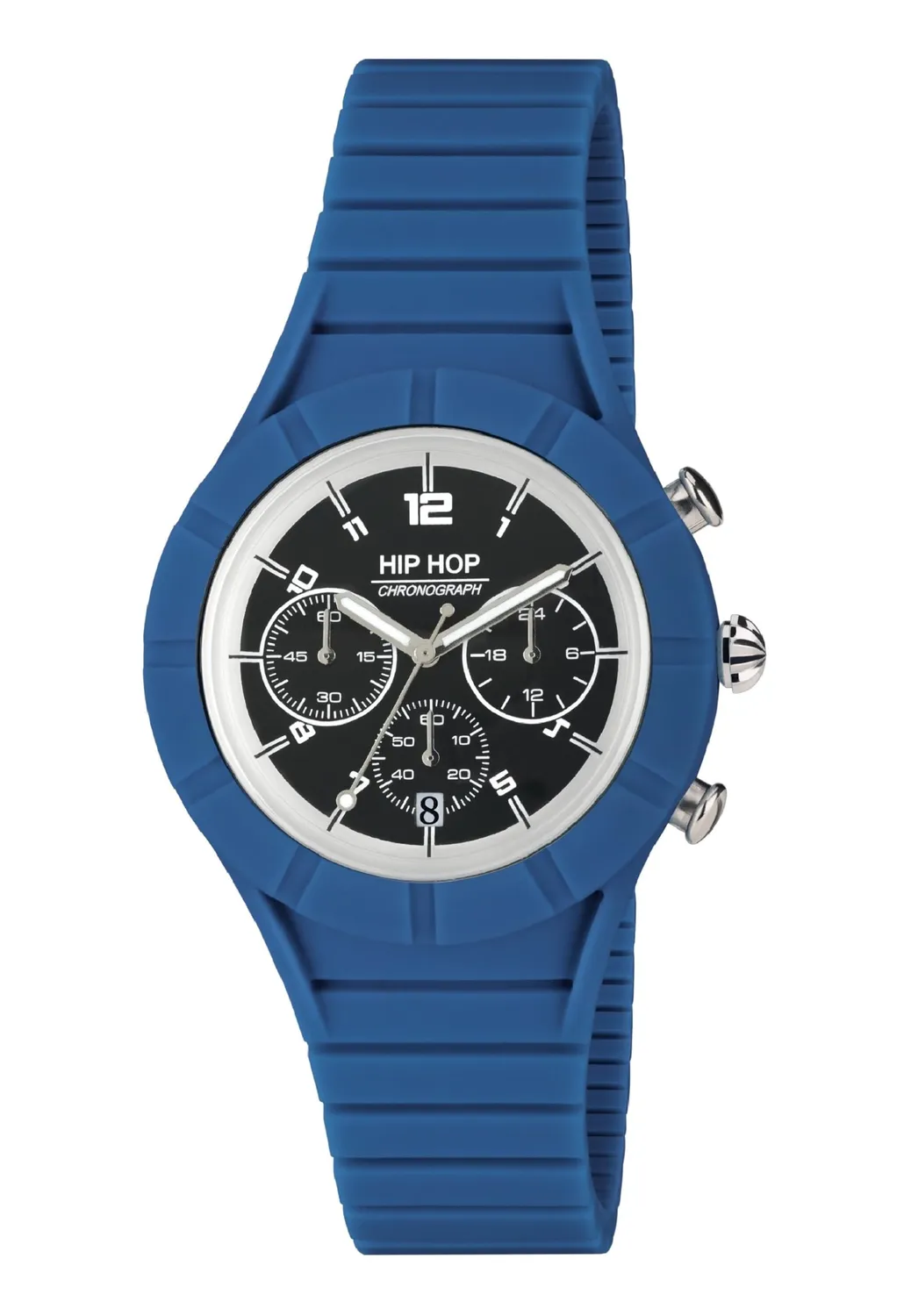 Hip Hop Master HWU0807 orologio uomo silicone cronografo