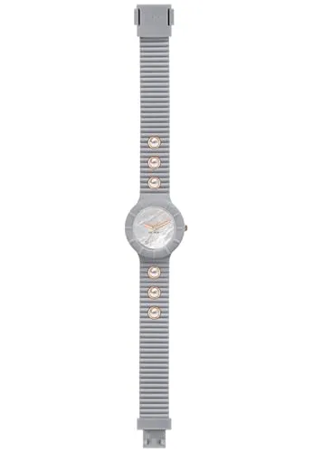 Hip Hop Hero 32 HWU0491 orologio donna silicone grigio perla
