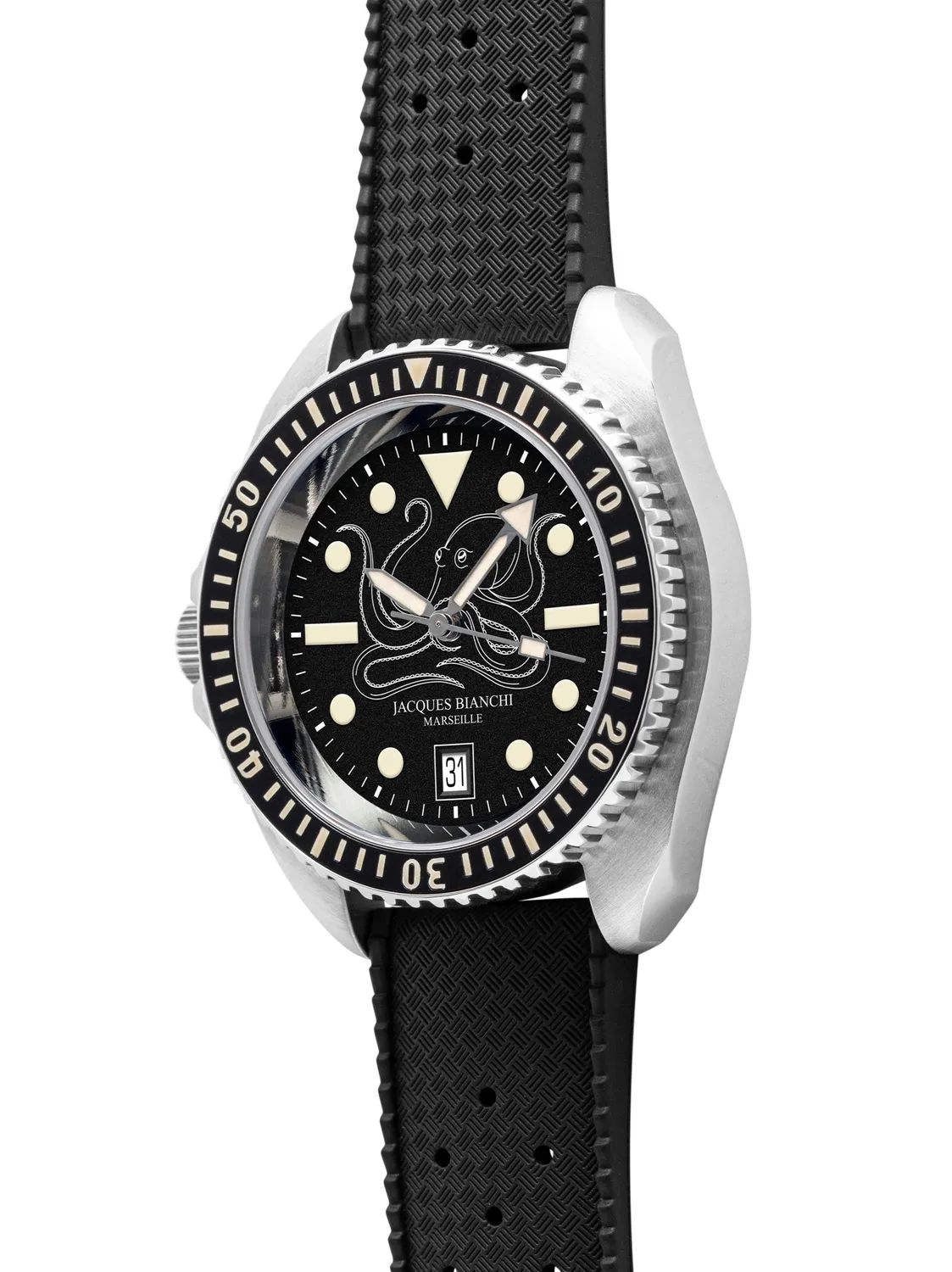 Jacques Bianchi JB200 Poulpro orologio automatico nero