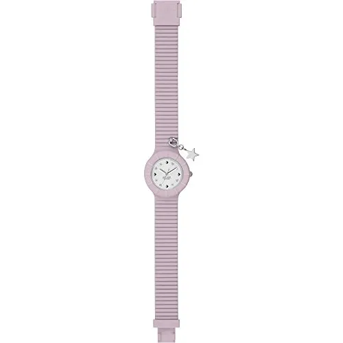 Hip Hop Piecing orologio donna bianco charm acciaio