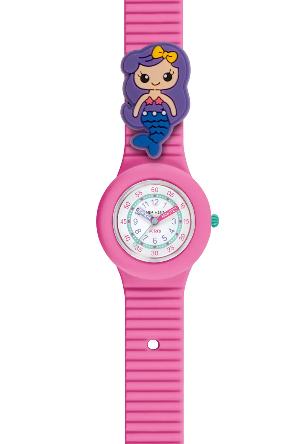 Hip Hop PinTastic! orologio bambini fucsia 32 mm pin