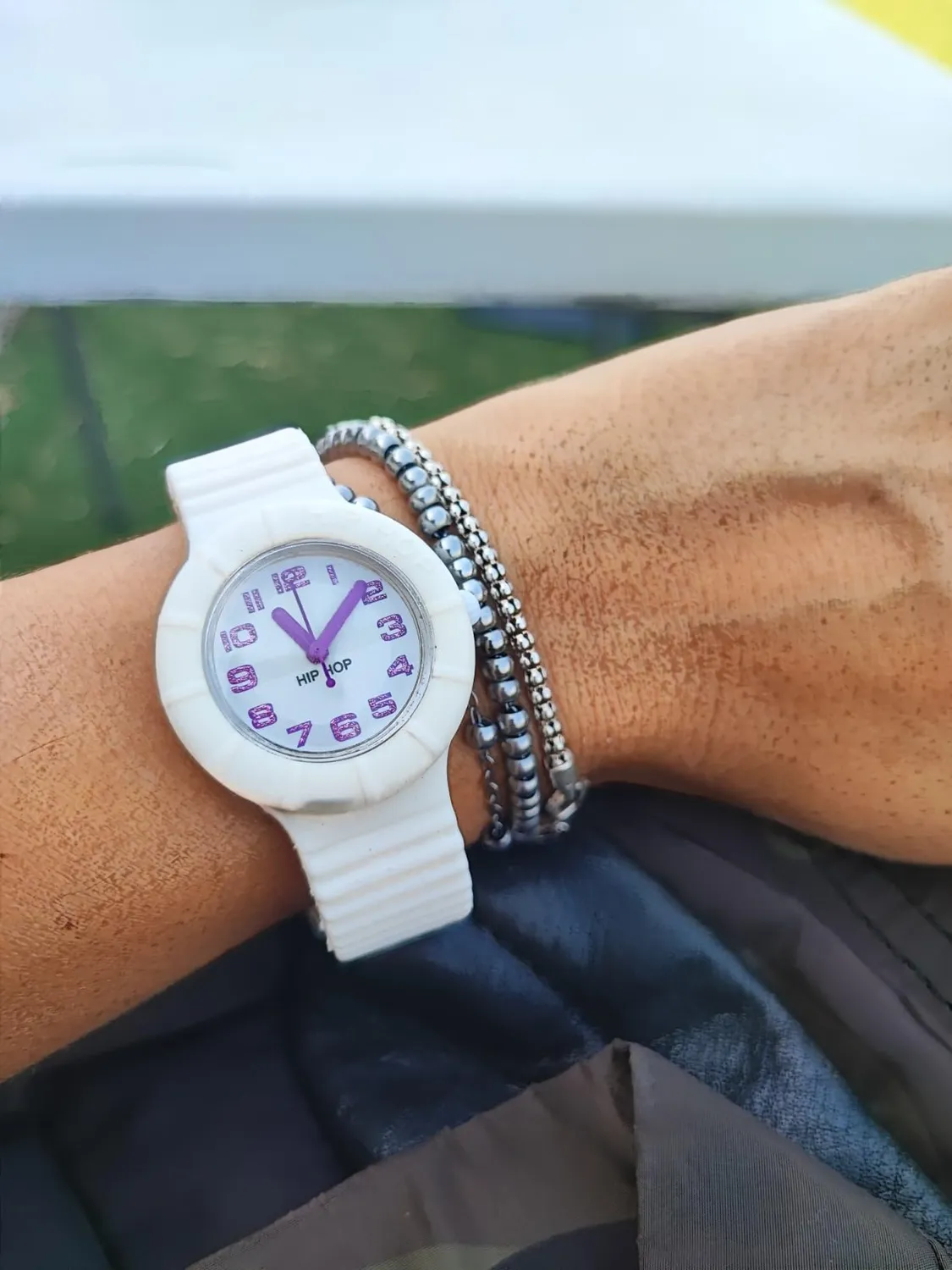 Hip Hop Hero 32 orologio donna blu silicone 32 mm