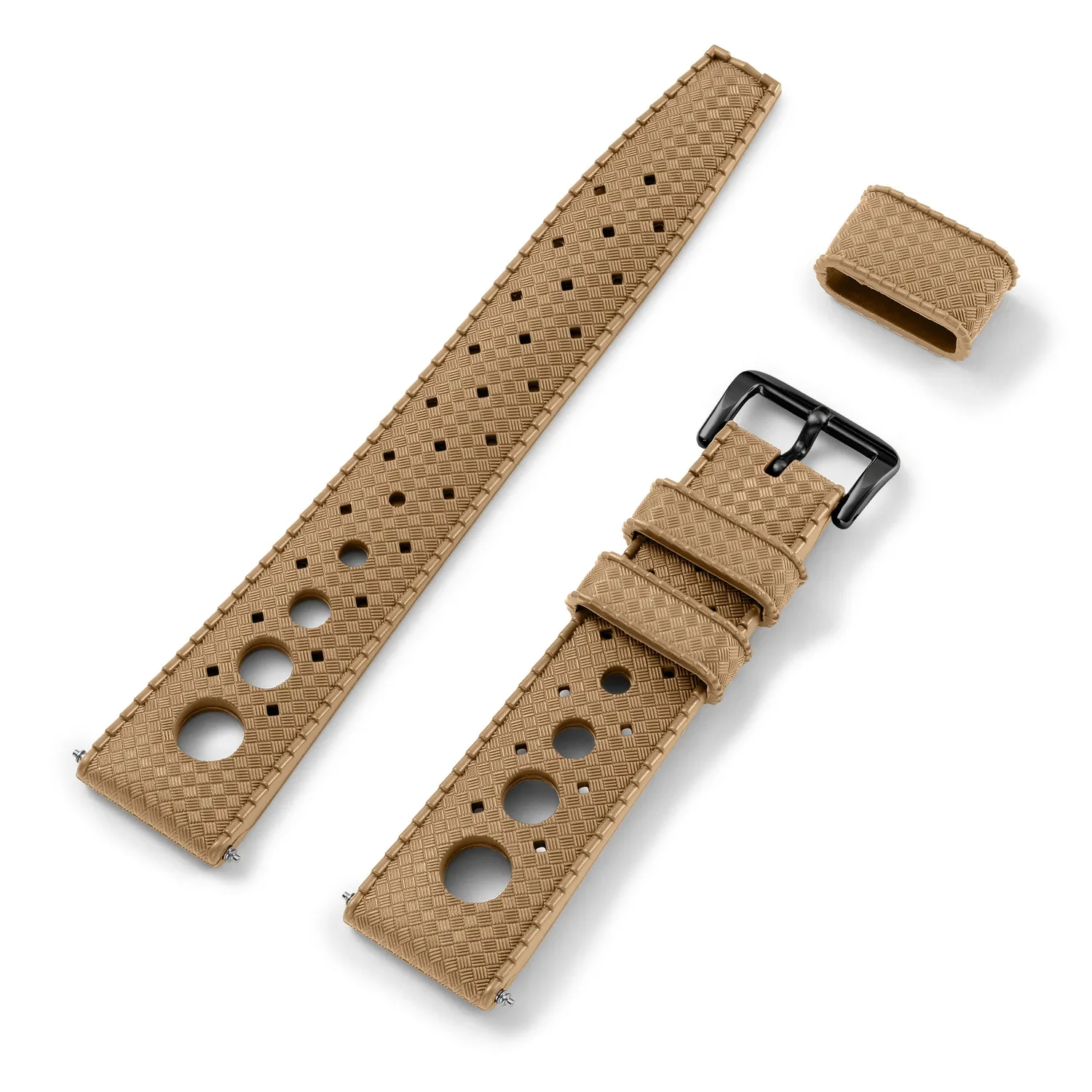 H.G.P. Rally Tropic cinturino gomma desert 20mm acciaio
