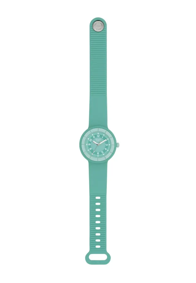 Hip Hop Hero.Dot Solar orologio donna verde acqua 33mm
