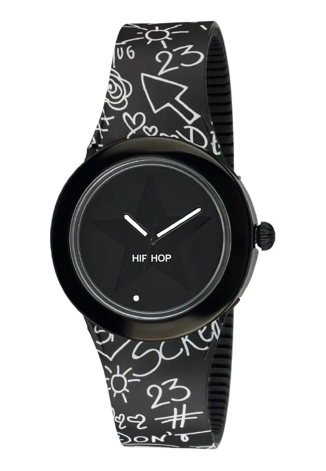 Hip Hop X Man orologio uomo silicone-metallo 42mm