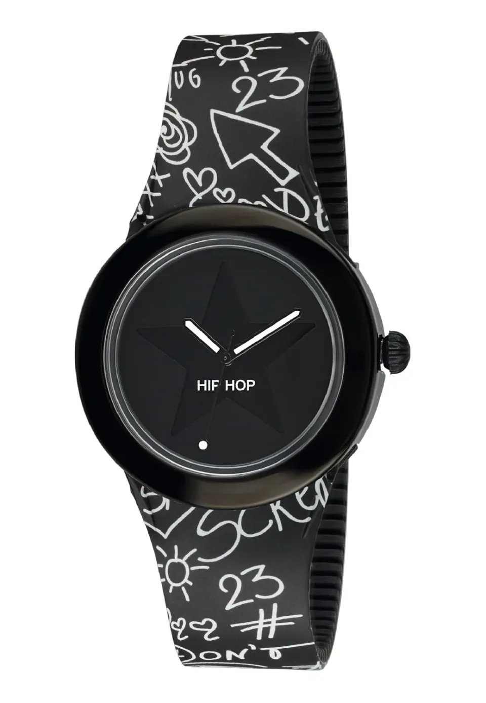Hip Hop X Man orologio uomo silicone-metallo 42mm