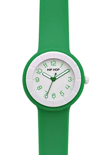 Hip Hop Hero.Dot Green Planet orologio donna verde 34 mm