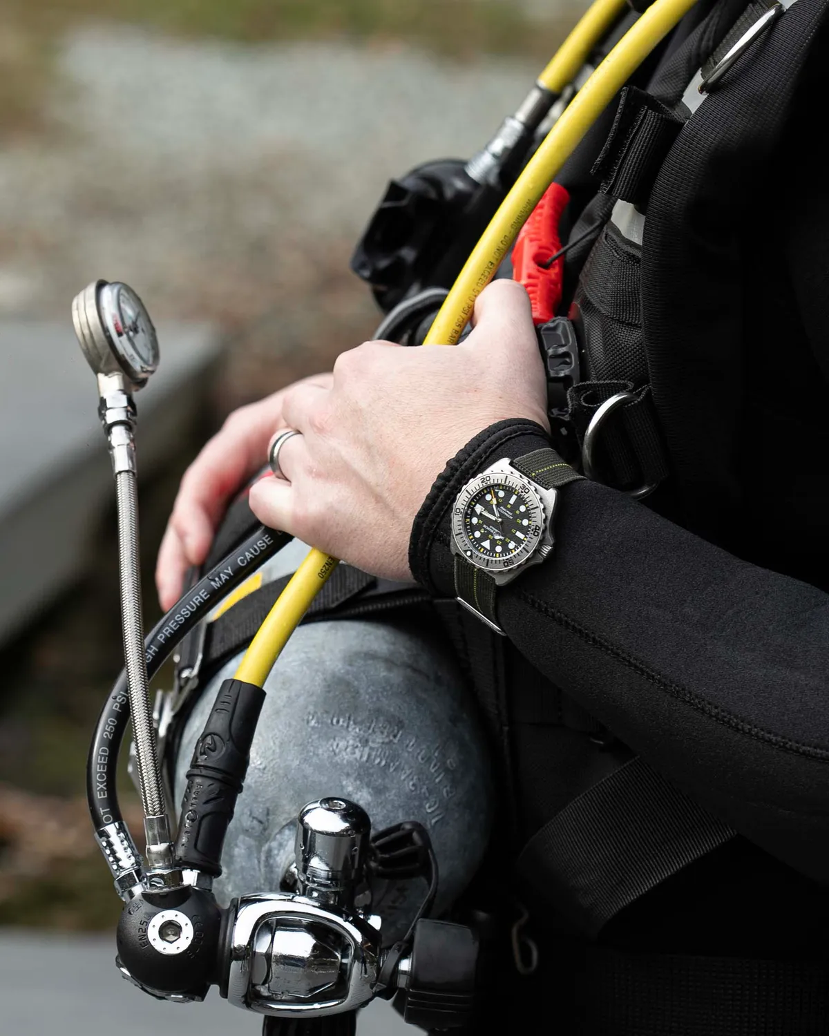 Jacques Bianchi JB300 Profonde orologio titanio nero