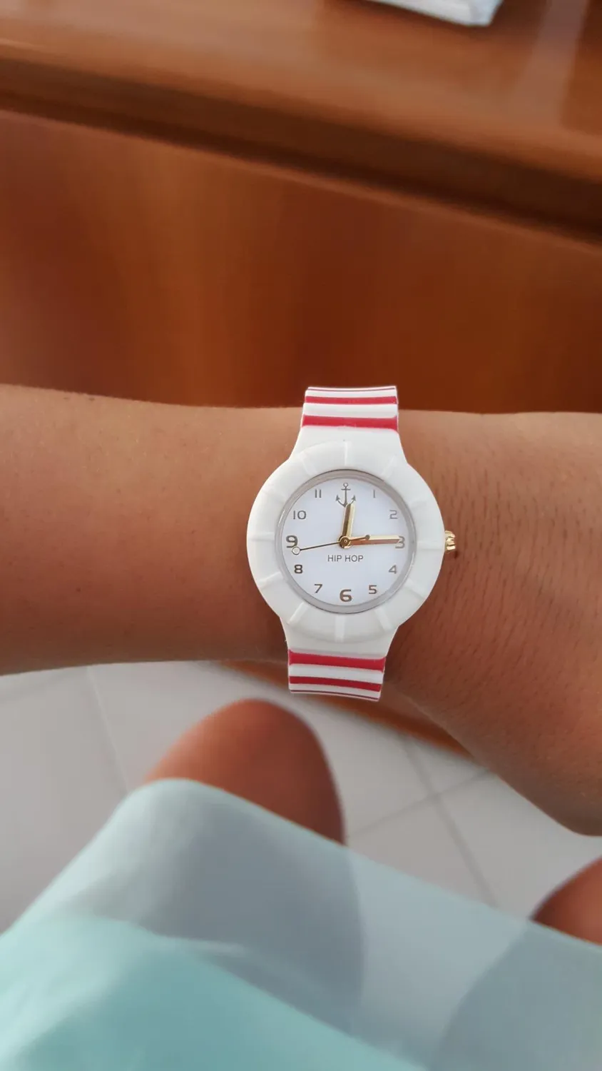 Hip Hop Hero 32 HWU0793 orologio donna silicone bianco