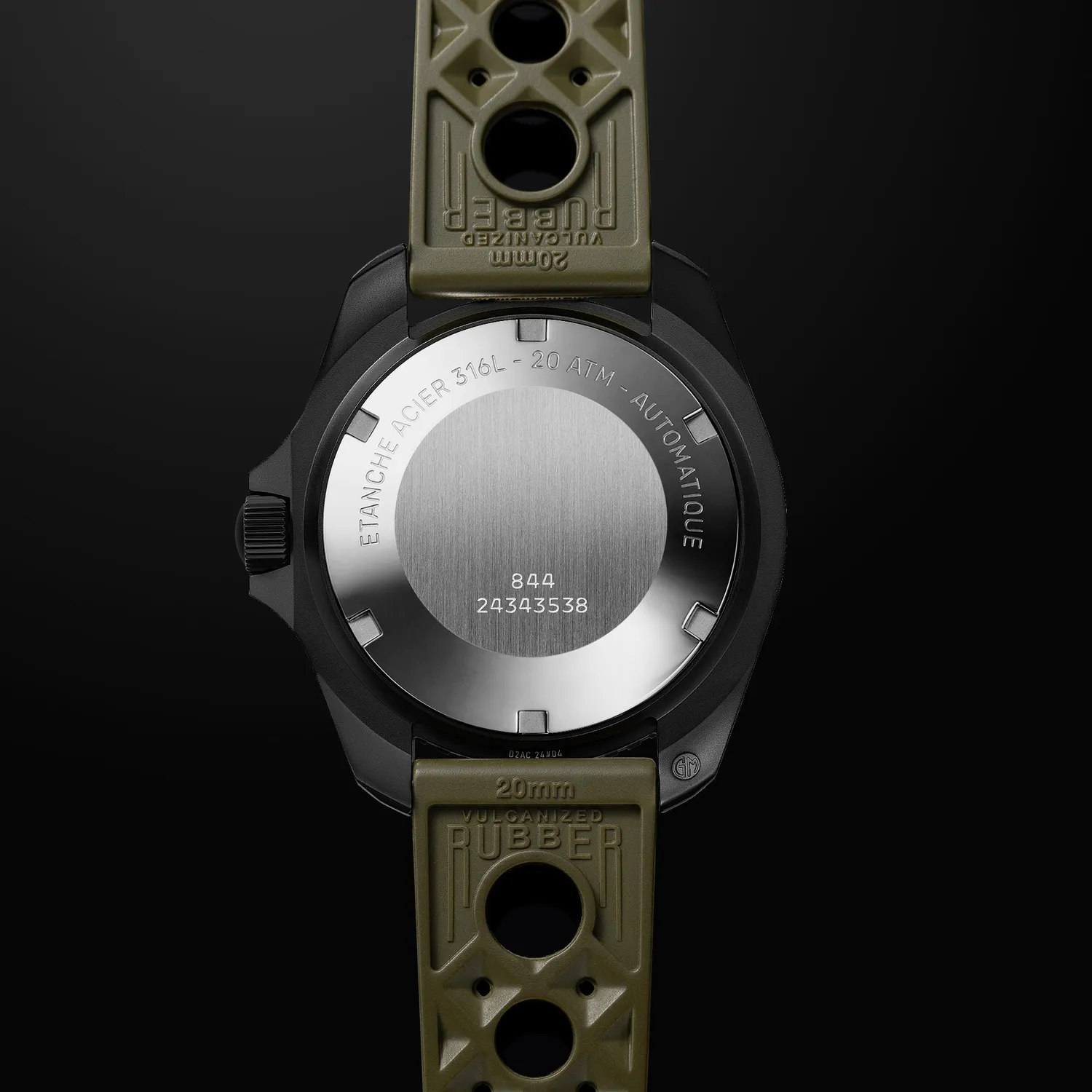 H.G.P. Diver Commando orologio automatico verde PVD