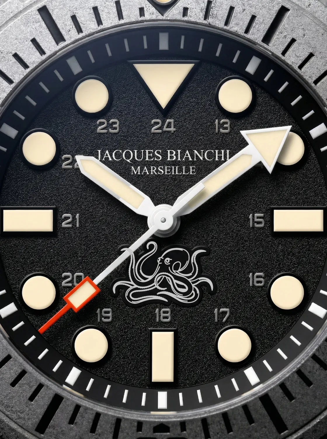 Jacques Bianchi JB300 Poulpro orologio sub titanio