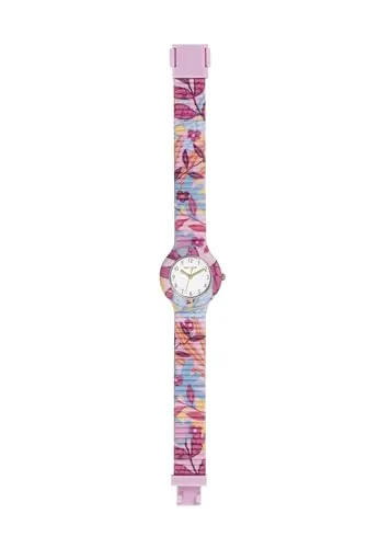 Hip Hop Clori orologio donna rosa fiori silicone 32 mm